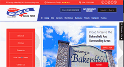 Desktop Screenshot of bannerair.com